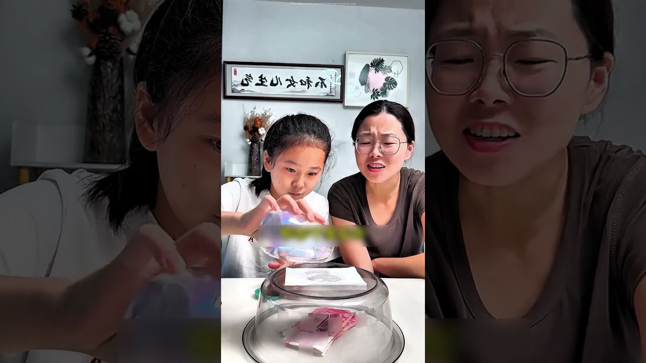 Mom gave her a challenge