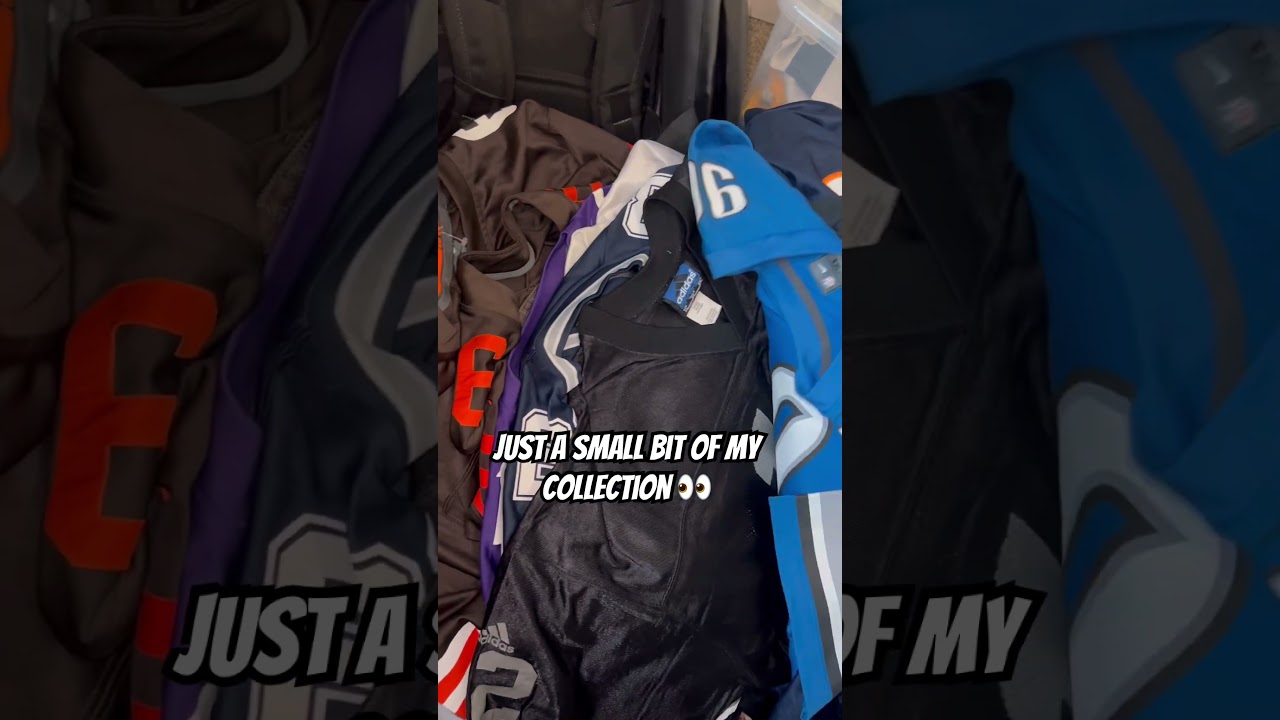 Just a small bit of my NFL jersey collection 
