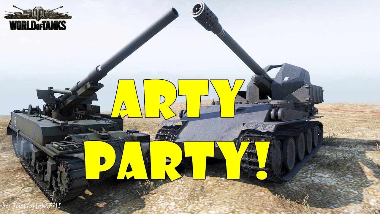 World of Tanks – Смешные моменты | Артиллерийская вечеринка! #10