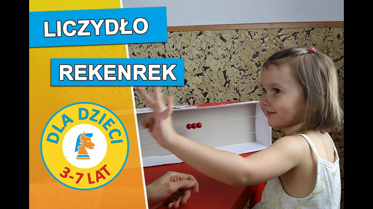 Matematyka dla przedszkolaka | Liczydło Rekenrek dla dzieci