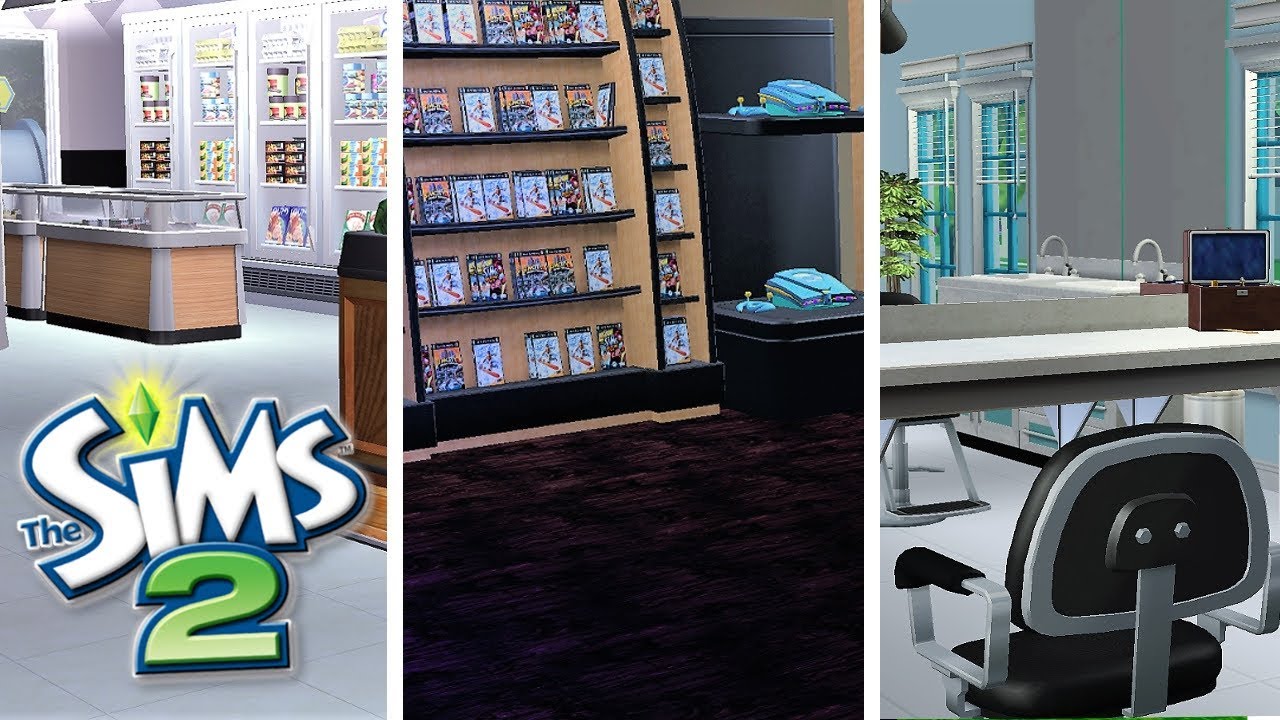 The Sims 2 290 Main Street Community Lot Renovation Speed Build!