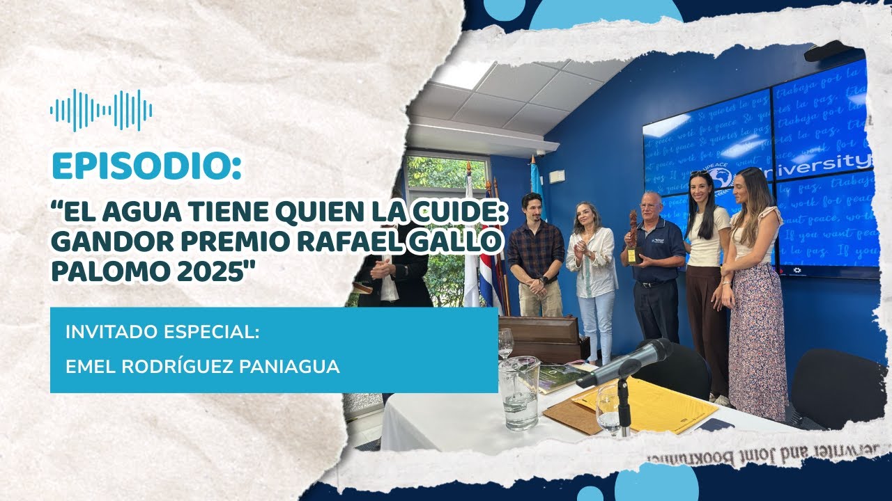 “El Agua Tiene Quien la Cuide: Gandor premio rafael Gallo Palomo 2025