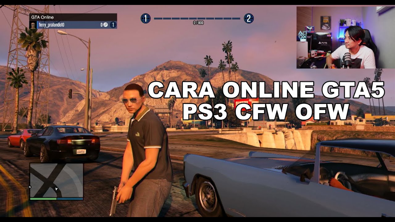 CARA MAIN GTA 5 ONLINE PS3 CFW OFW