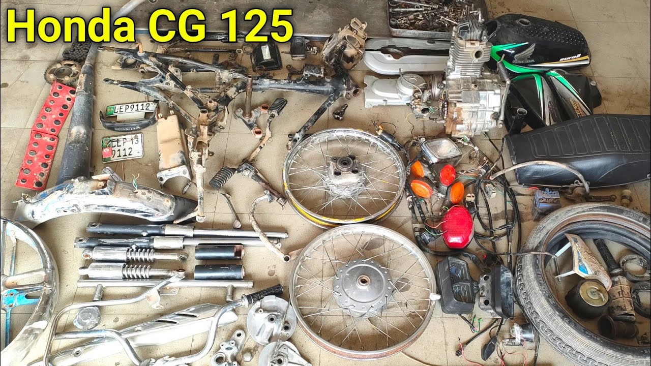 Honda CG 125 2013 Model Convert 22 Model