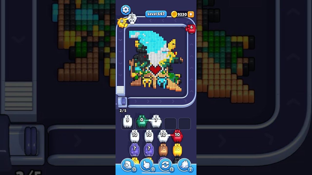 【 Pixel Flow 】Level 647
