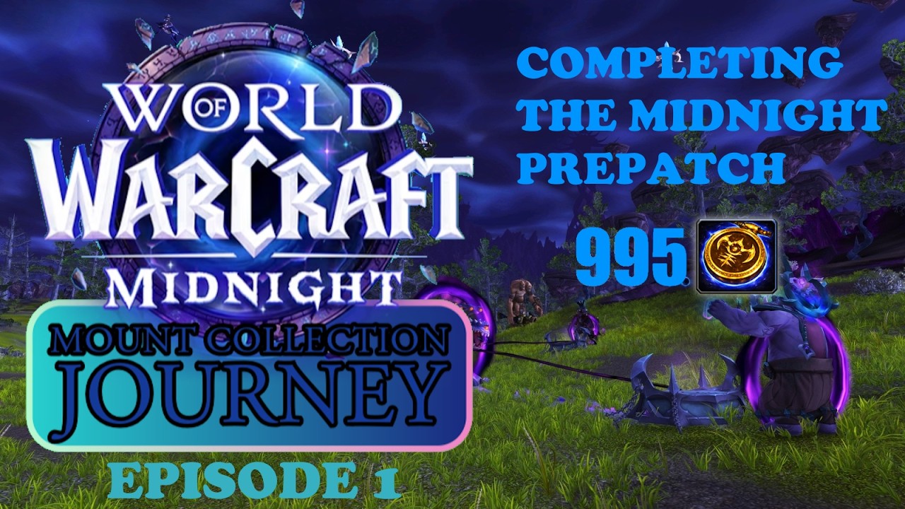 Midnight Mount Collection Journey Episode 1: Completing The Midnight Prepatch