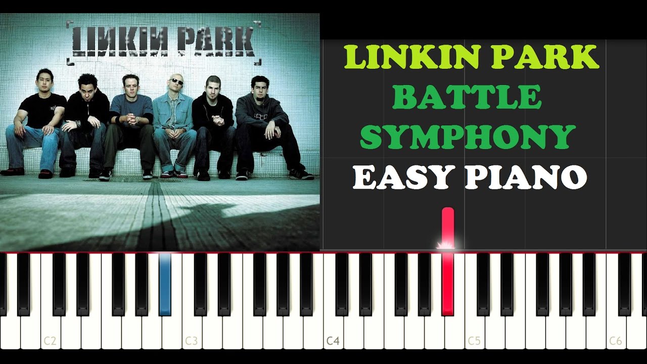Linkin Park - Battle Symphony (EASY Piano Tutorial)