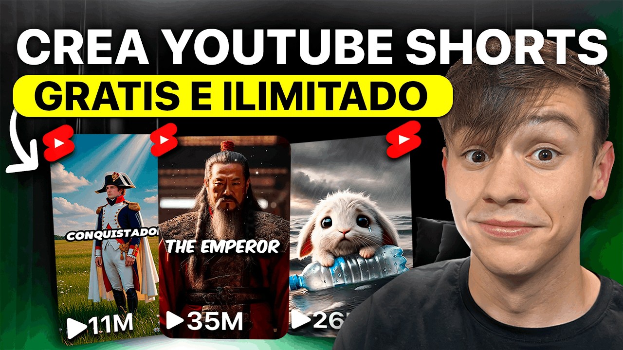 Cómo Crear YouTube Shorts Virales con IA GRATIS e Ilimitado