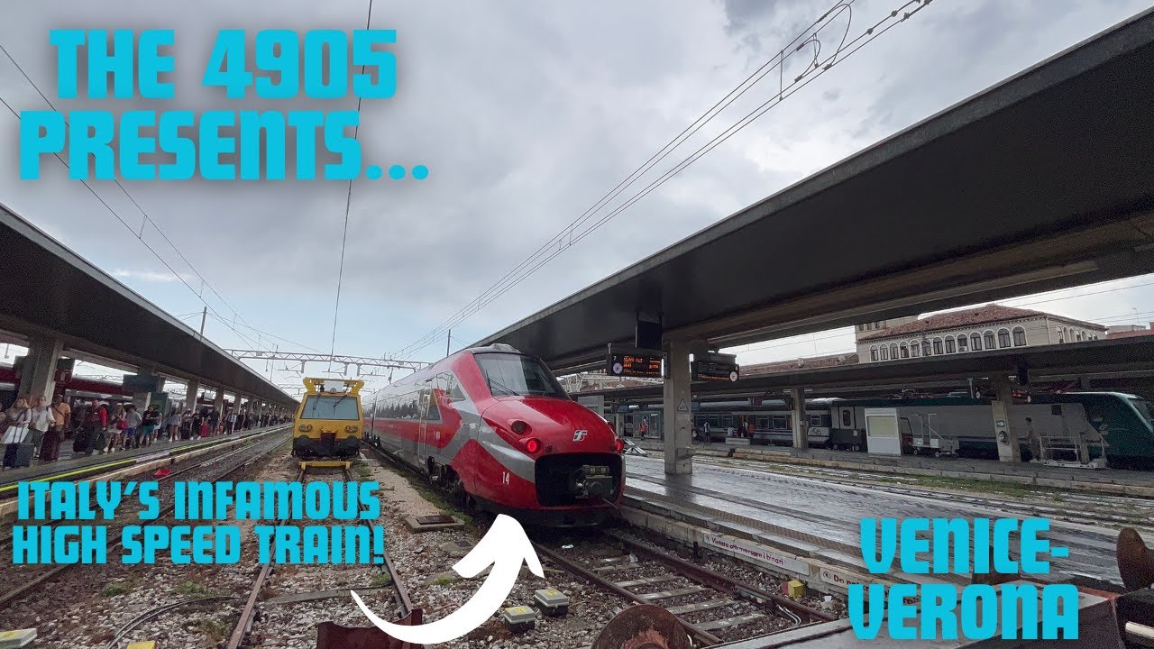 A RIDE ON ITALY'S INFAMOUS HIGH SPEED TRAIN : The 4905