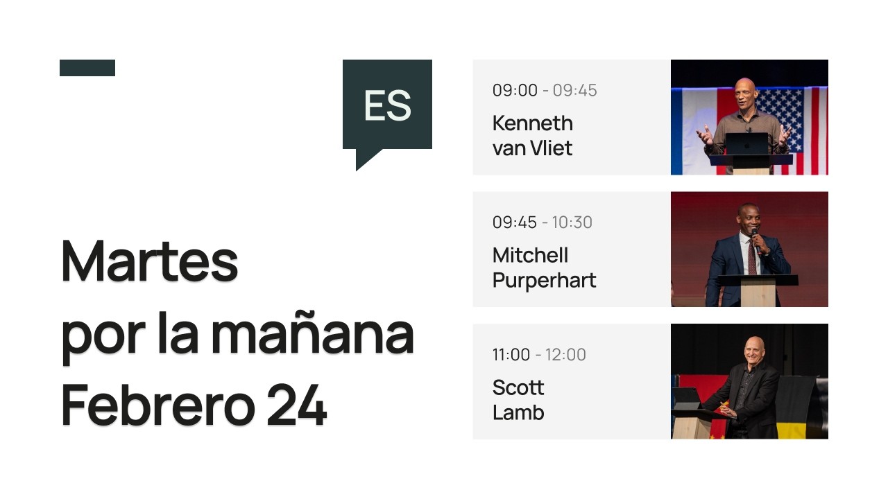 Livestream Español | Tuesday morning | February 24 | Winter Bible Conference 2026 | De Deur Zwolle
