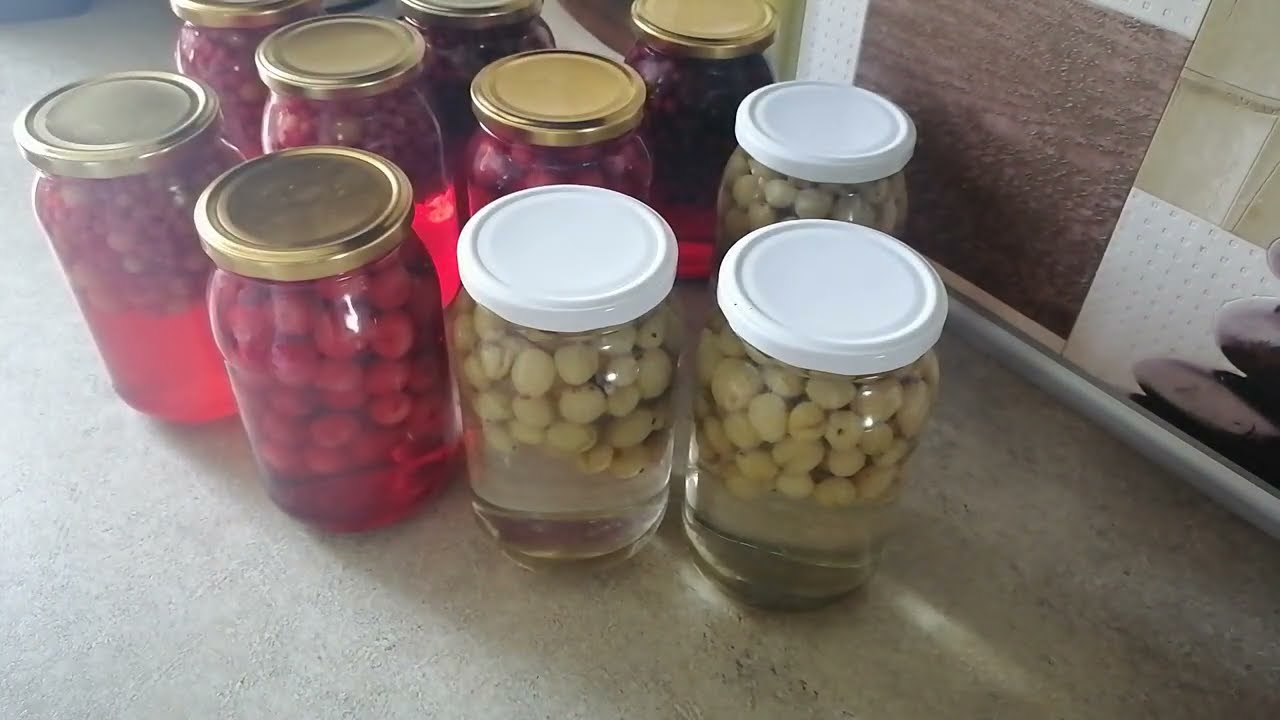 Kompot na zimę.