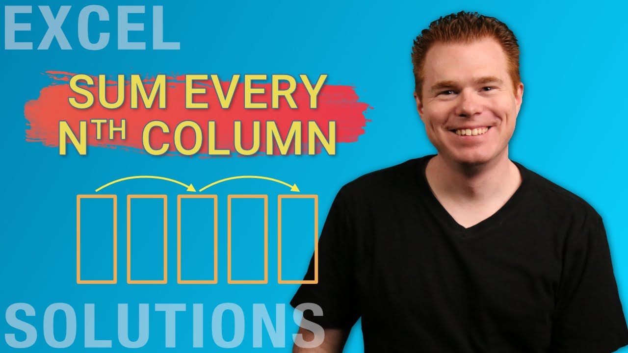 Sum Every Nth Column in Excel