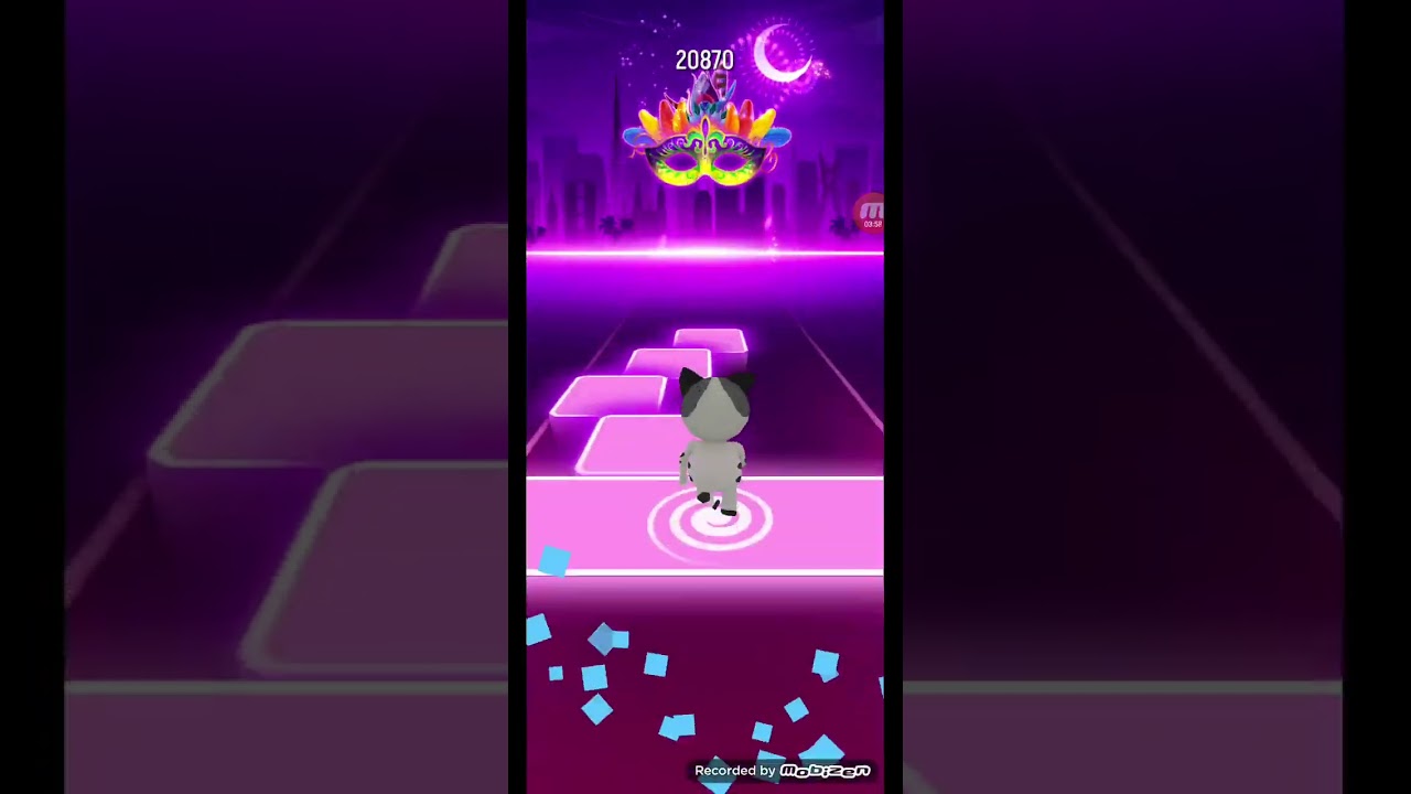 CatDash - Dance Monkey (Cat Version) | Tiles Hop | Endless Mode 11 | Record: 47770