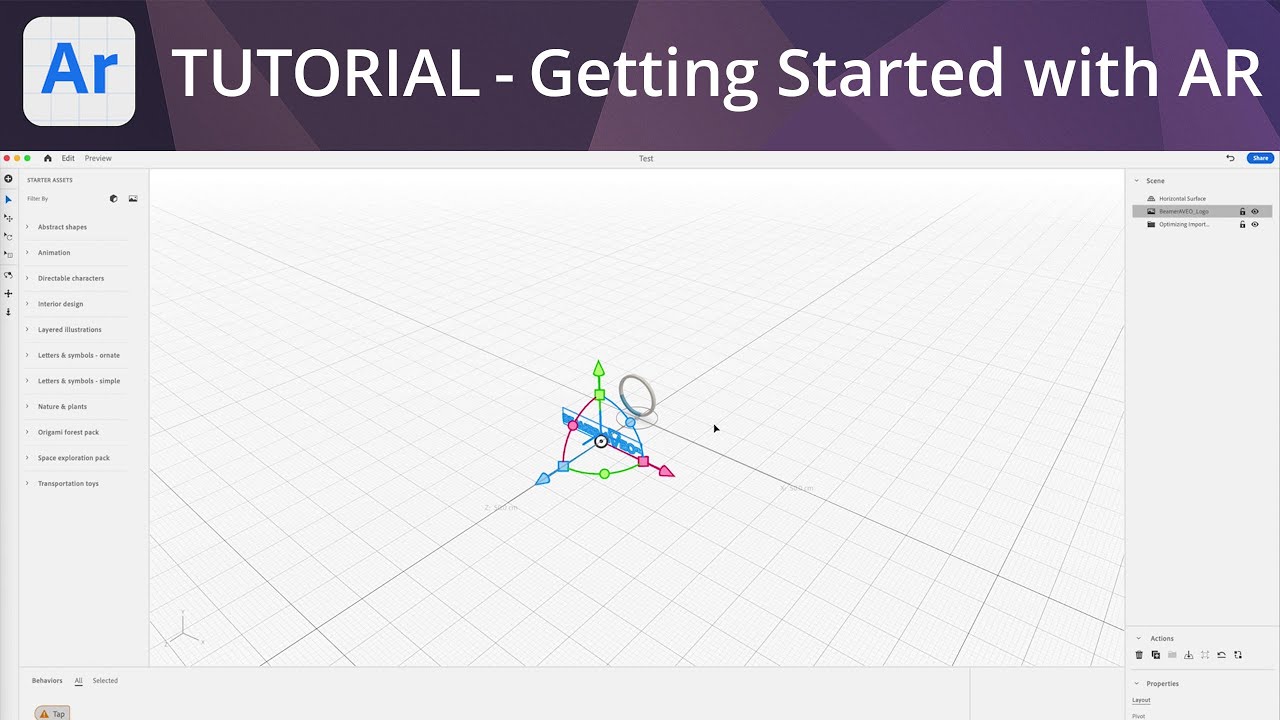 Adobe Aero Tutorial - Getting Started with AR (Augmented Reality)