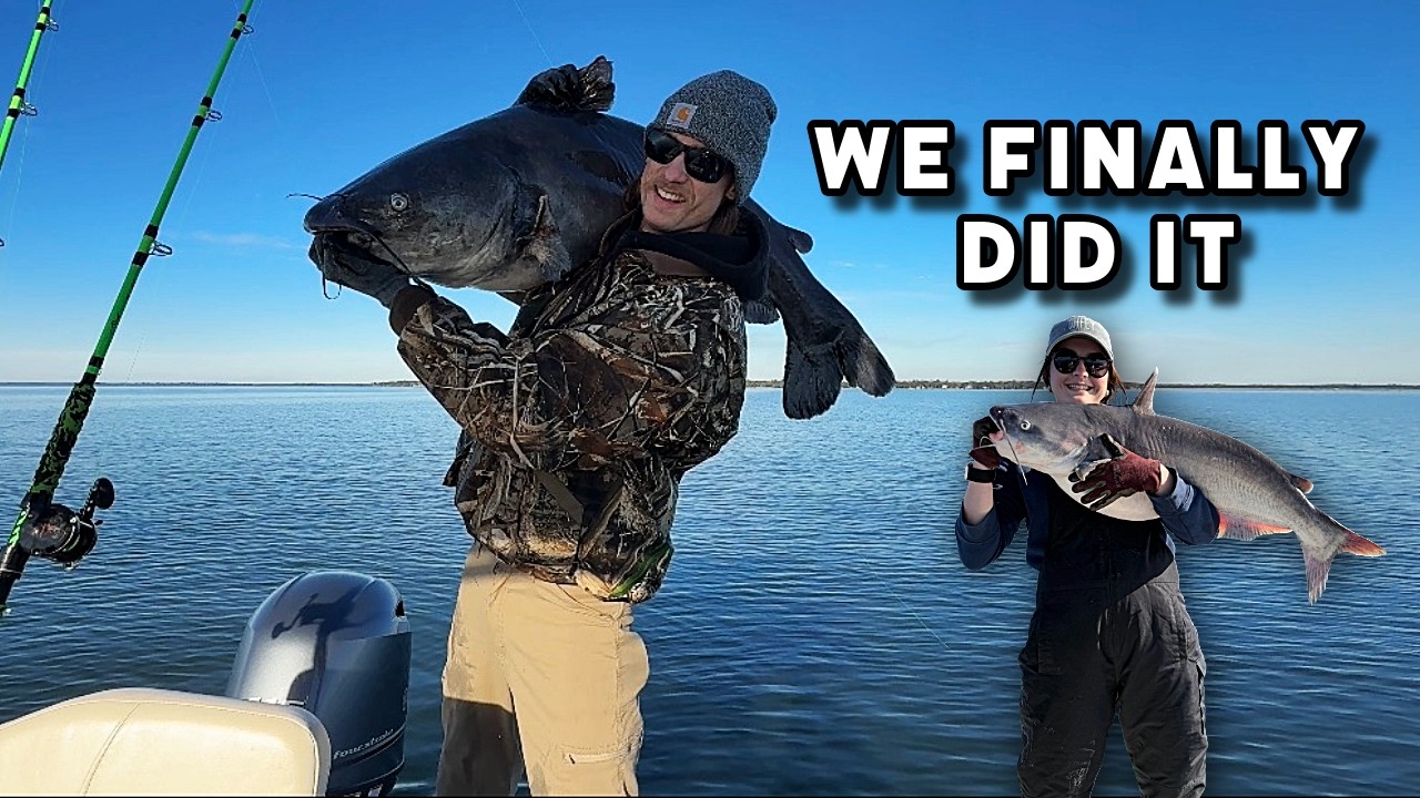 I Caught my BIGGEST Catfish ! | Cabin Camping Trip on Santee Cooper