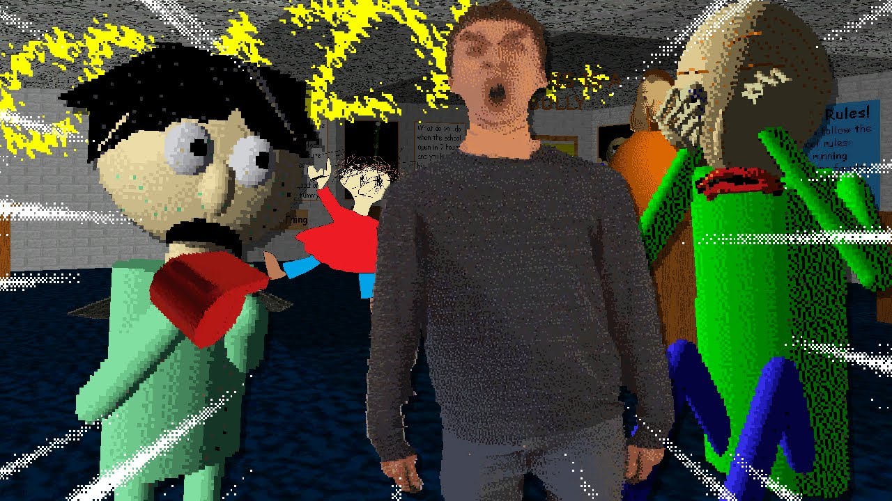 Principal's Craziness FULL SERIES!! | Baldi's Basics MOD