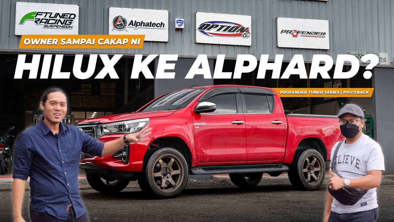 Toyota Hilux Dah Tukar kepada Alphard?