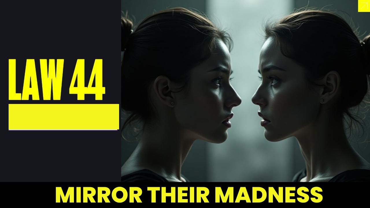 Law 44 – “Disarm and Infuriate with the Mirror: Mirror Their Moves and Gain Power