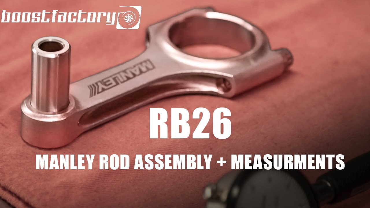 RB26 FULL ENGINE BUILD || Episode 5: Manley Rod Assembly, Measurements and ACL Rod Bearing Install