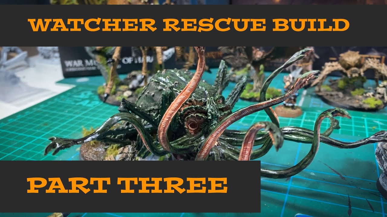 WATCHER IN THE WATER RESCUE PART 3 Moria, MESBG LOTR, basing, wet effects, painting and flocking.