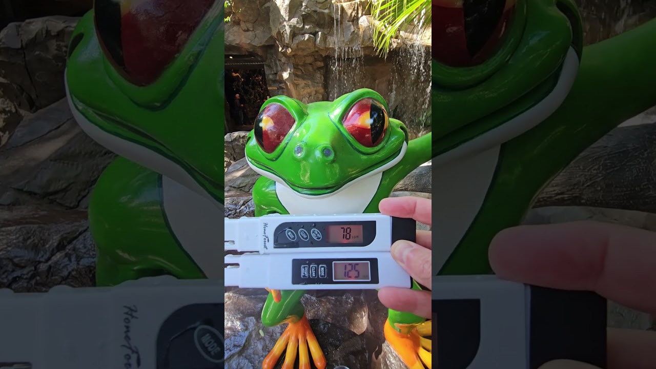 💧 🏰 Результаты анализа воды в парке Disney’s Animal Kingdom (ppm) | Часть 2