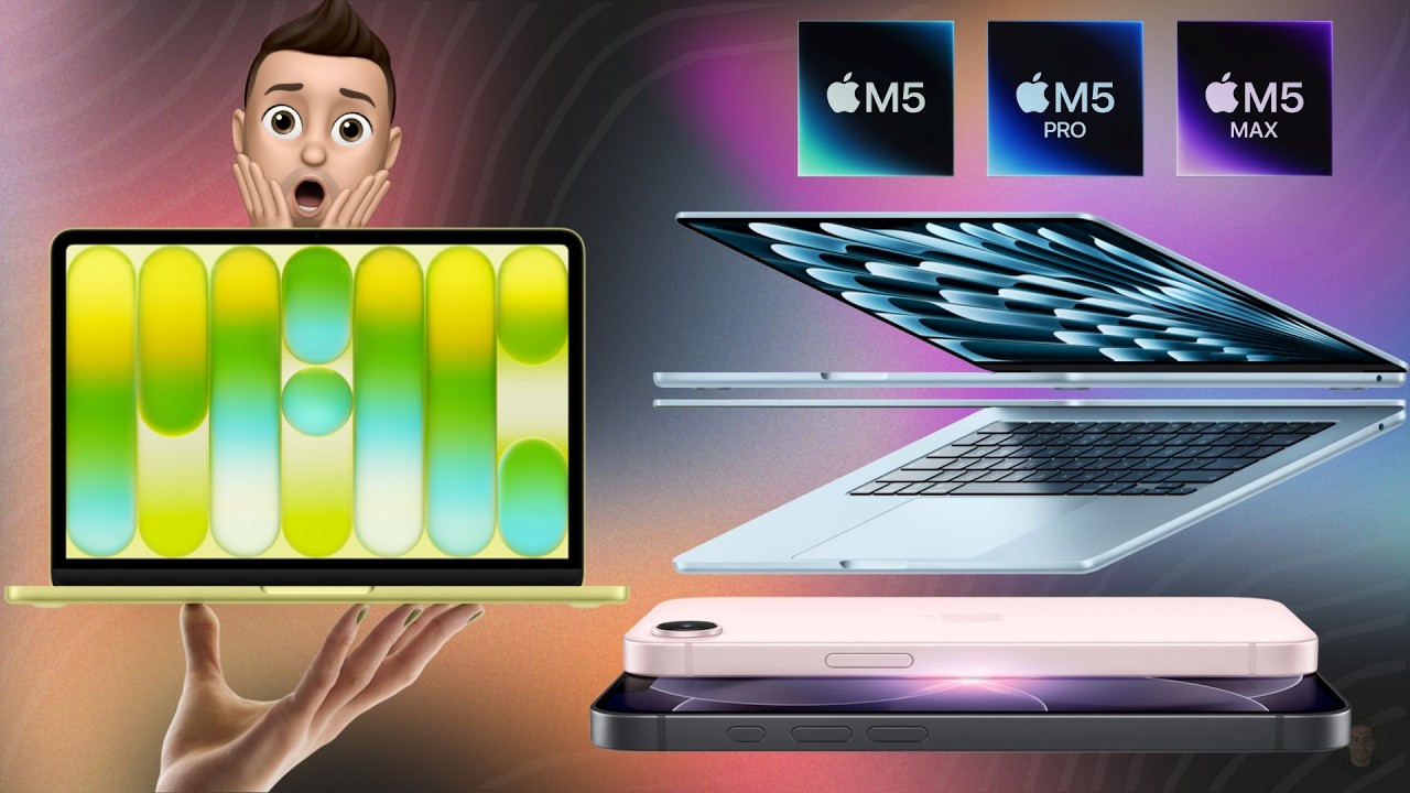 Lo MEJOR del iPhone 17e, MacBook Neo, MacBook Air/Pro M5, M5 Pro y M5 Max 🤯