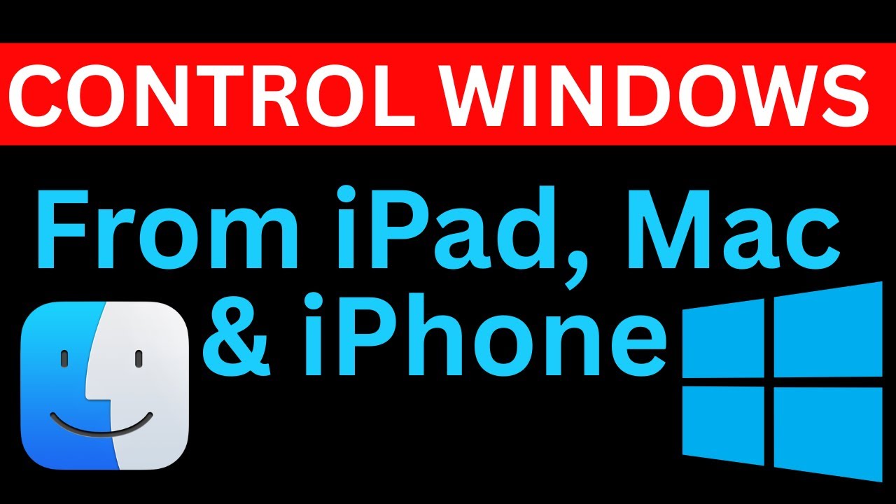Access Your Windows PC from Anywhere using iPad:Mac:iPhone with Microsoft Remote Desktop App