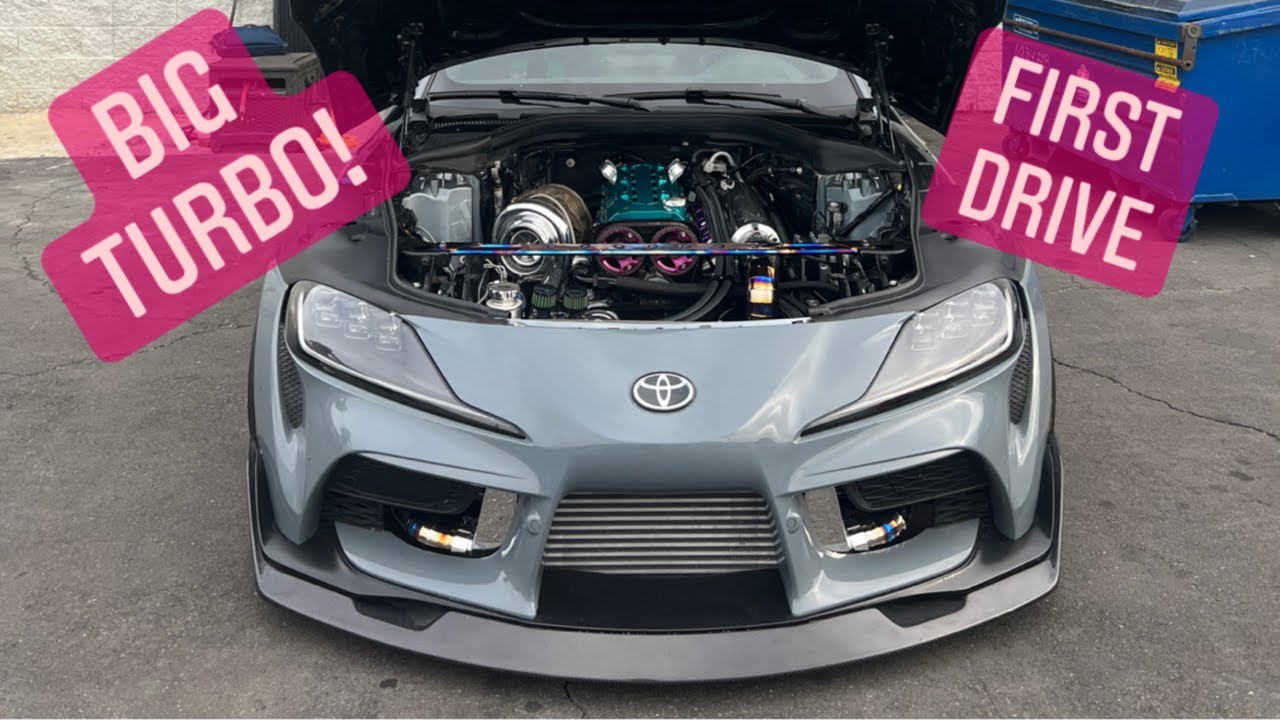 БОЛЬШОЙ ТУРБО 2JZ ЗАМЕНЕН MKV SUPRA ПЕРВЫЙ ДРАЙВ!!!