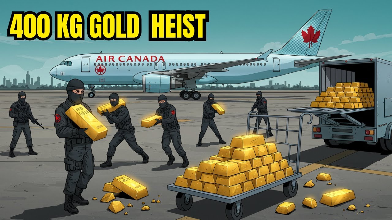How 400kg of Gold Was Stolen in a Perfect Heist
