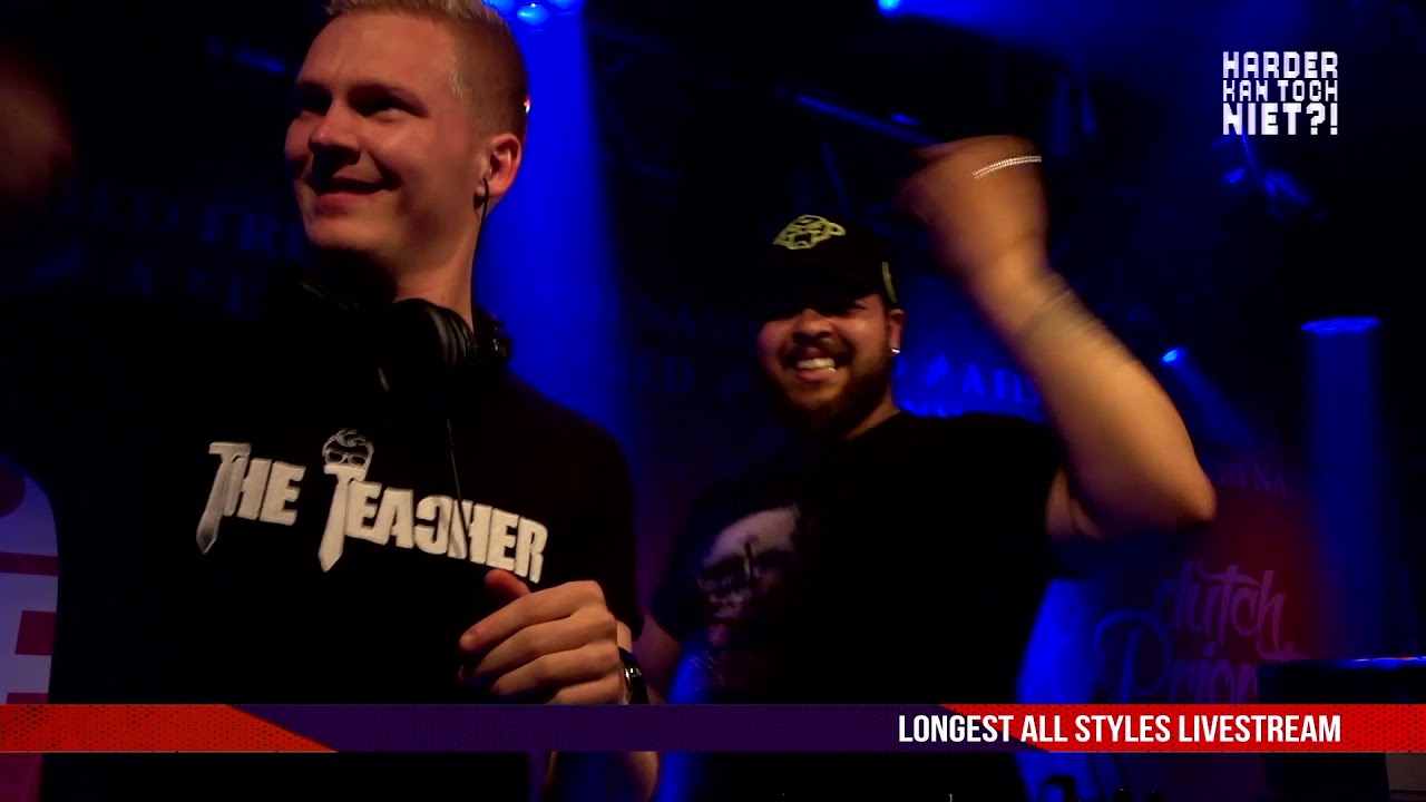 The Teacher vs JudaX at the HARDER KAN TOCH NIET HOSTING at the Longest All Styles DJ LIVESTREAM