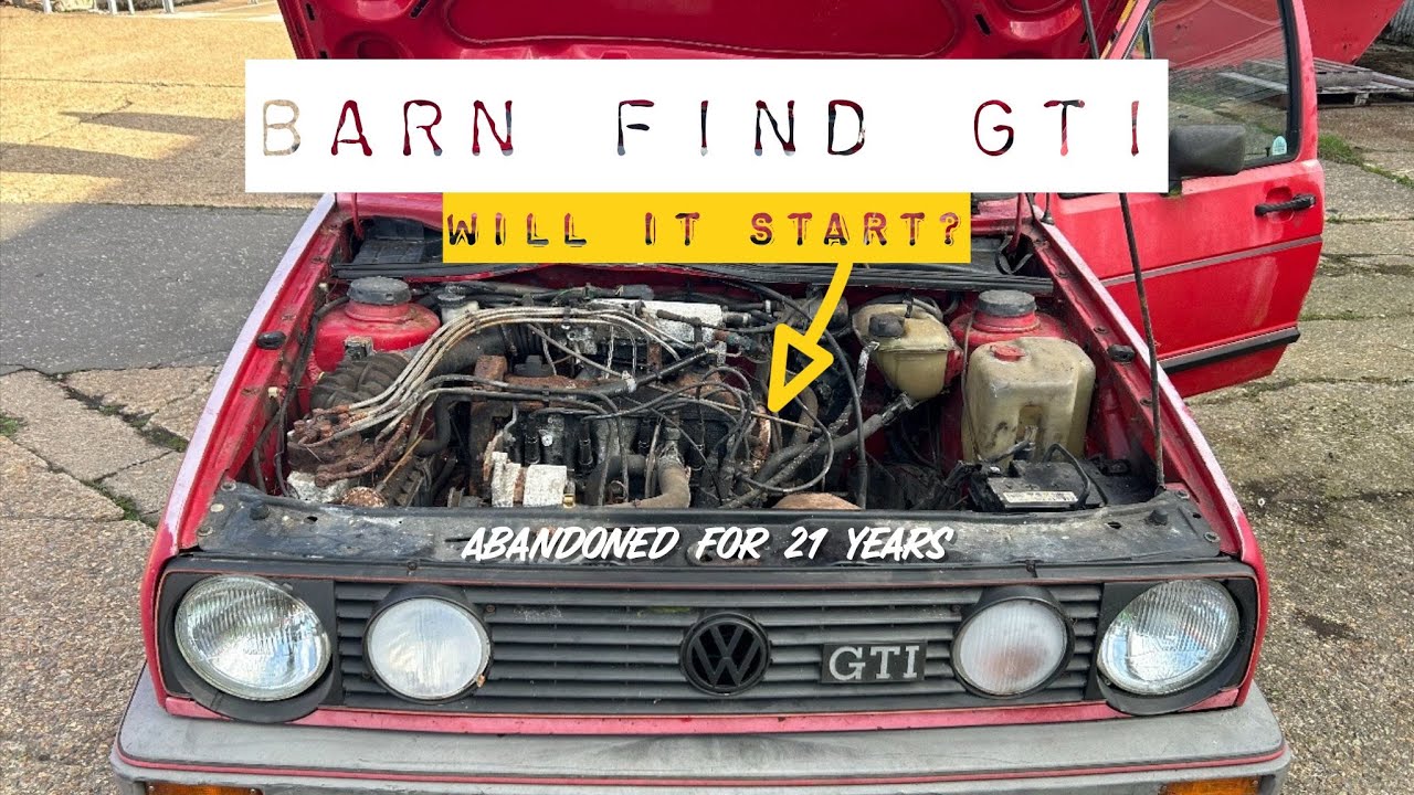 Golf GTi 1986 года, обновление 2 — проверка двигателя и электрики после 21 года простоя в сарае. ...