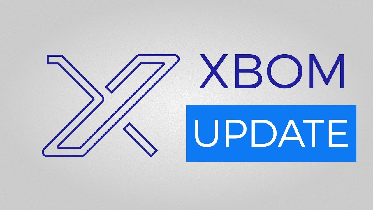 XBOM SP2 Updating BOMs