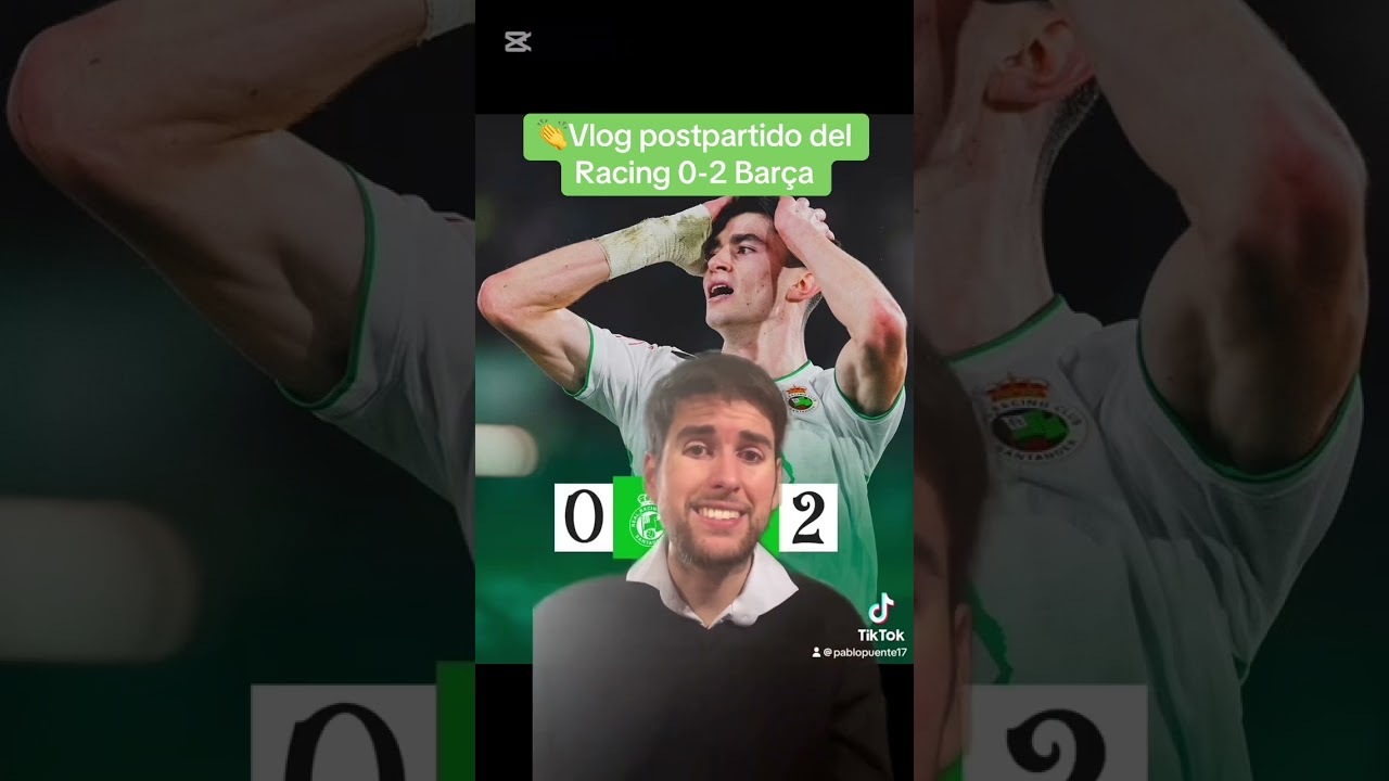 Vlog postpartido del Racing 0-2 FC Barcelona | Copa del Rey