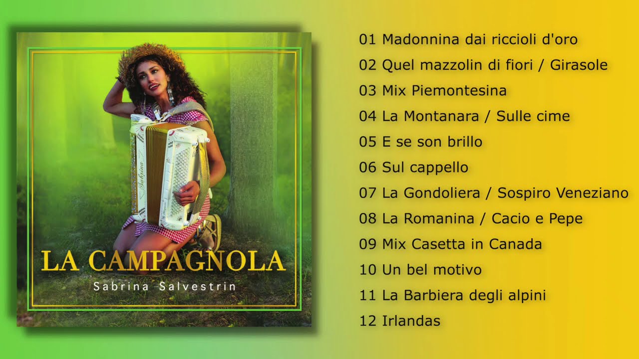 Sabrina Salvestrin - La campagnola (ALBUM COMPLETO)