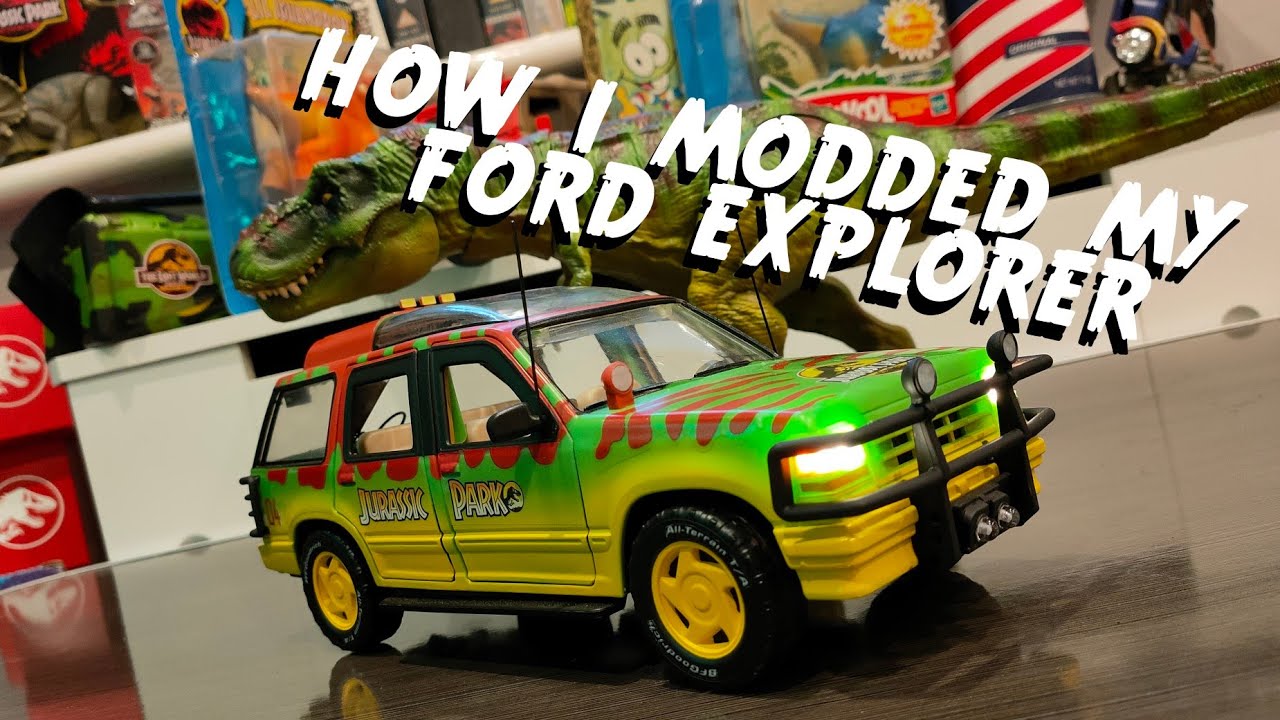 Modified ford explorer from the t-rex escape pack. How I did it