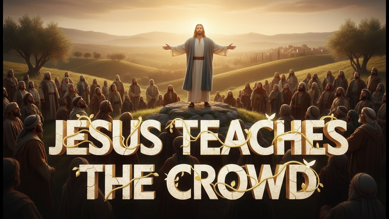 The Sermon That Echoes Through Ages: Jesus Teaches The Crowd