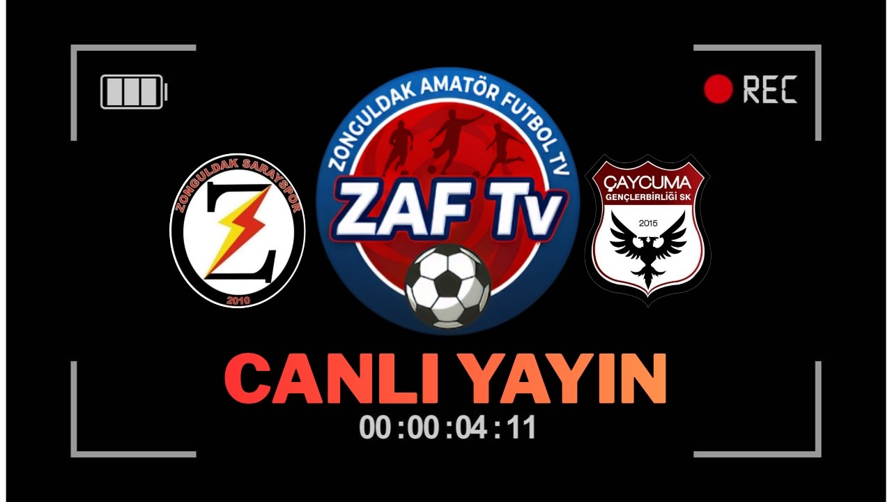 Zonguldak Sarayspor - Çaycuma GB | U-15 Ligi Canlı Yayın
