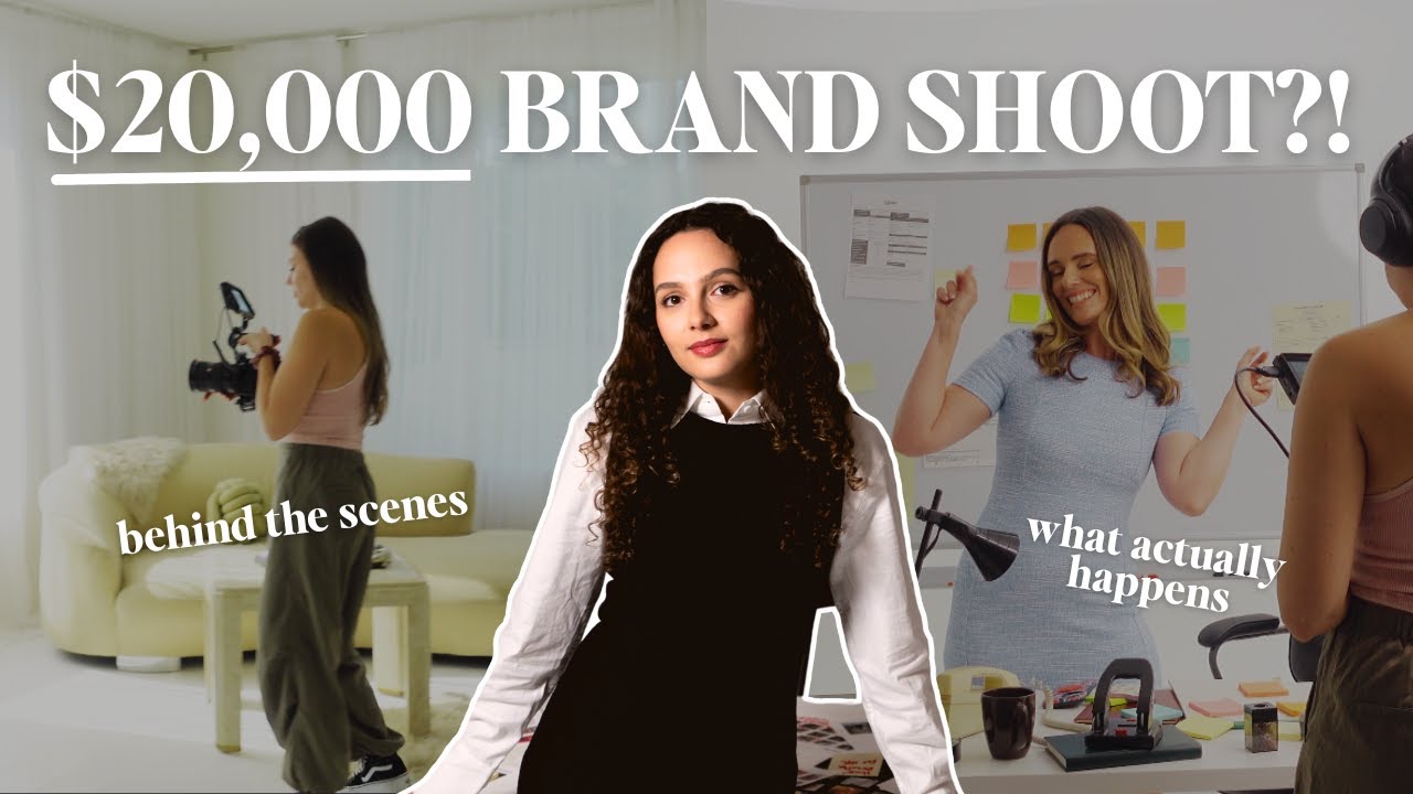 12-Hour Brand Shoot Vlog with A Creative Director: What We Do, How The Day Goes, Who is Involved
