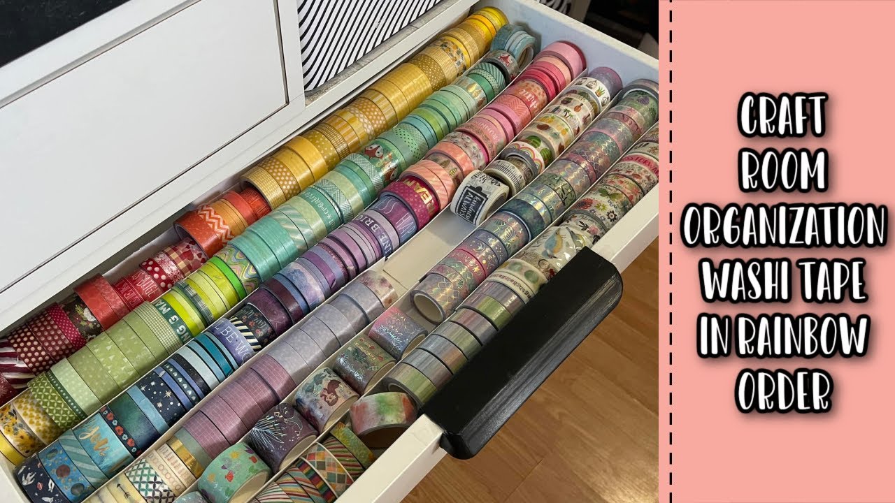 Washi Tape Organization - I Thought This Might Be A Bad Ideas