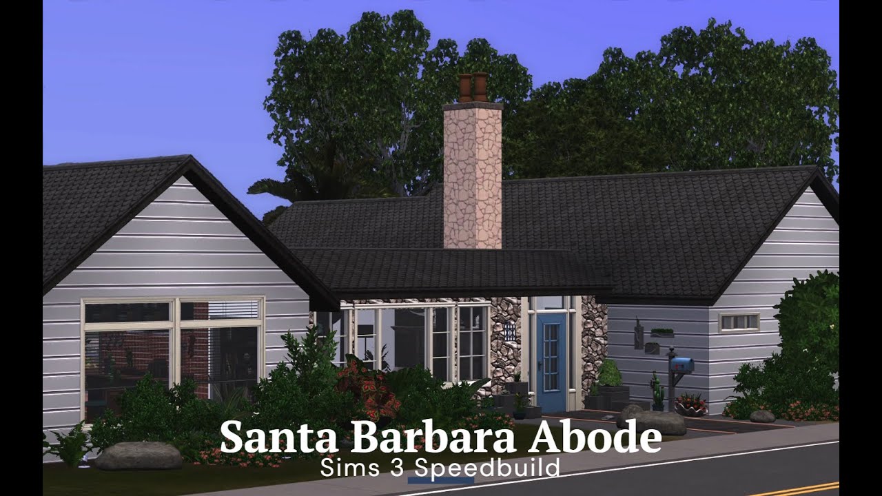 Sims 3 Suburban Home Speed Build | No CC