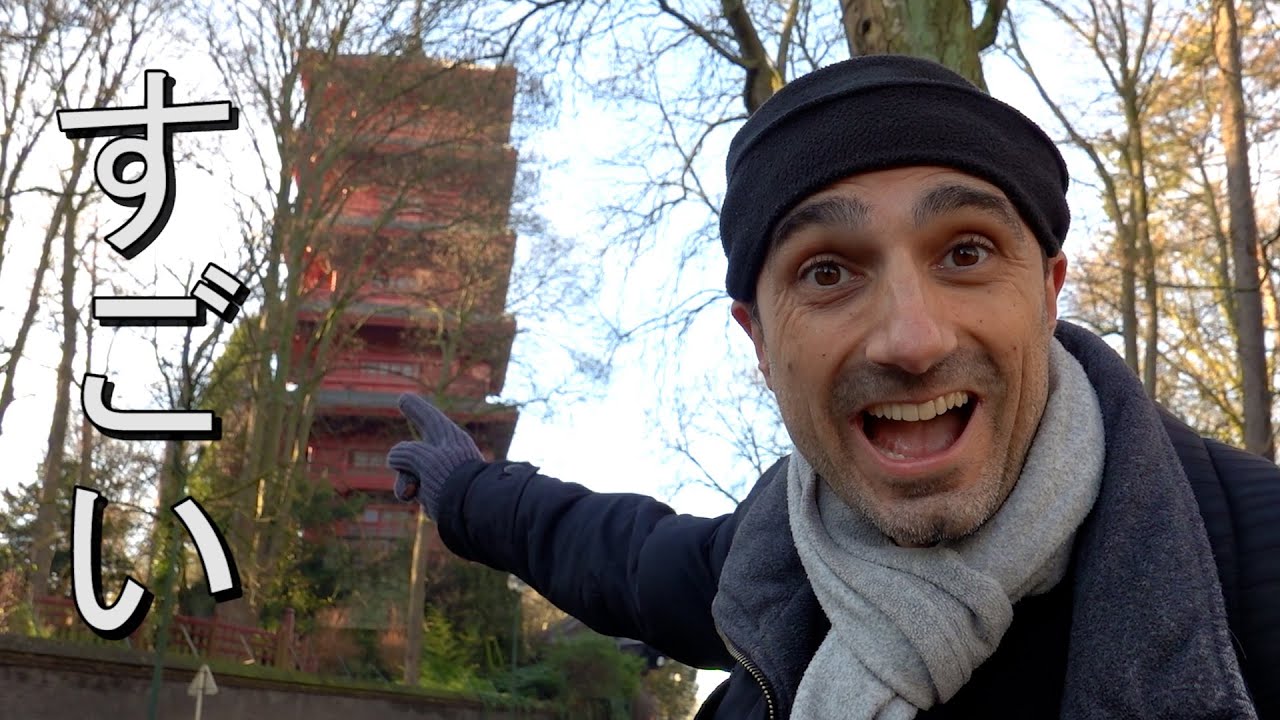 TOUR OF THE CHINESE PAVILION & JAPANESE TOWER IN BRUSSELS - My Favorite Park in Belgium