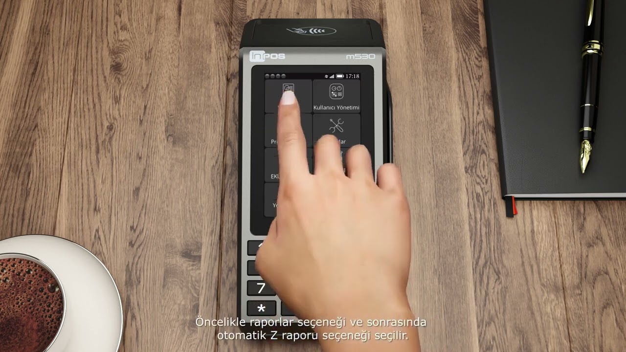 İnpos M530 Z Raporu Ayarı Saati Ayarlama Videosu.