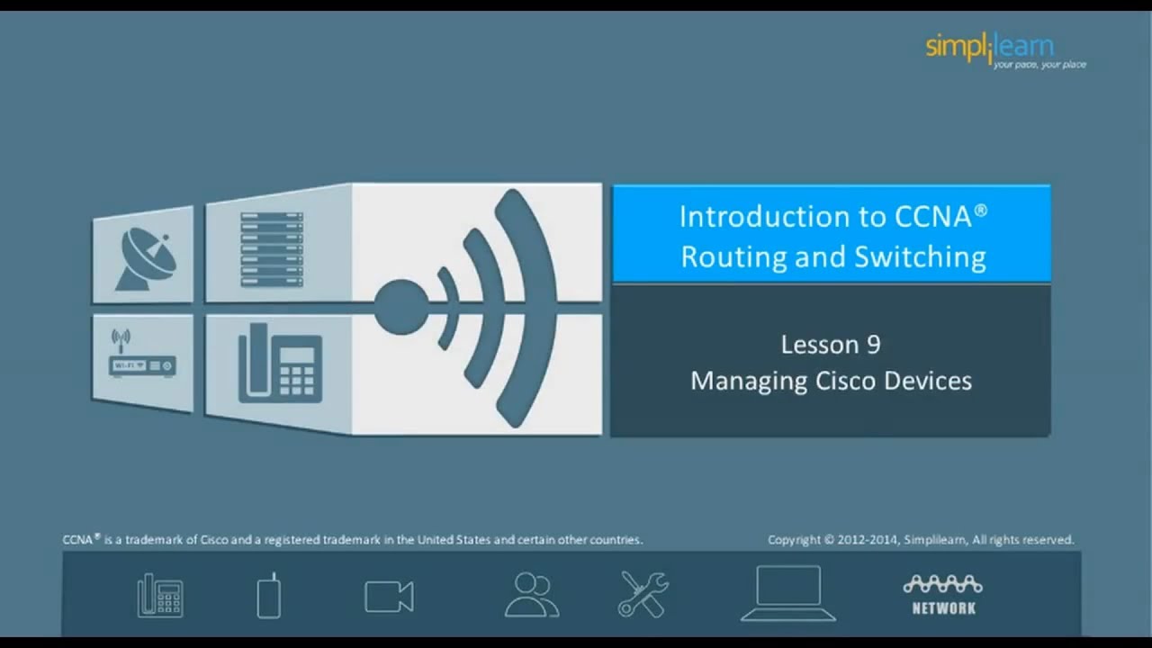 How to Manage Cisco Devices? | Components of CISCO Devices | CISCO Certification | Simplilearn
