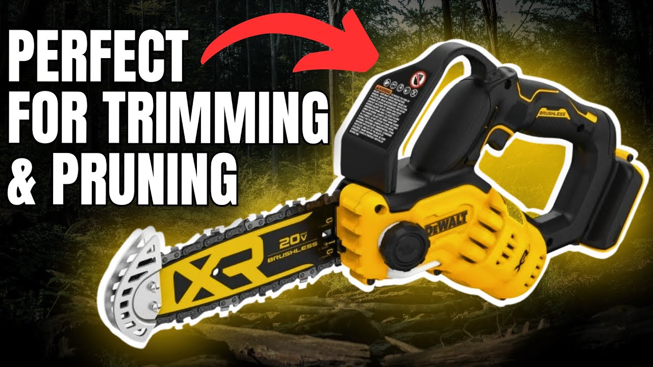 Обзор DEWALT 20V MAX: посмотрите, как быстро он срезает ветки! | DEWALT 20V MAX 8