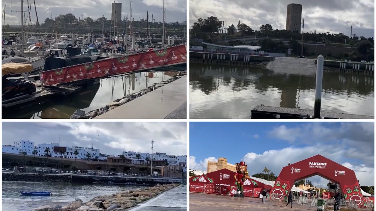 Marina Rabat Sale Highlights | Exciting AFCON Action & Beautiful Views 🌊🇲🇦