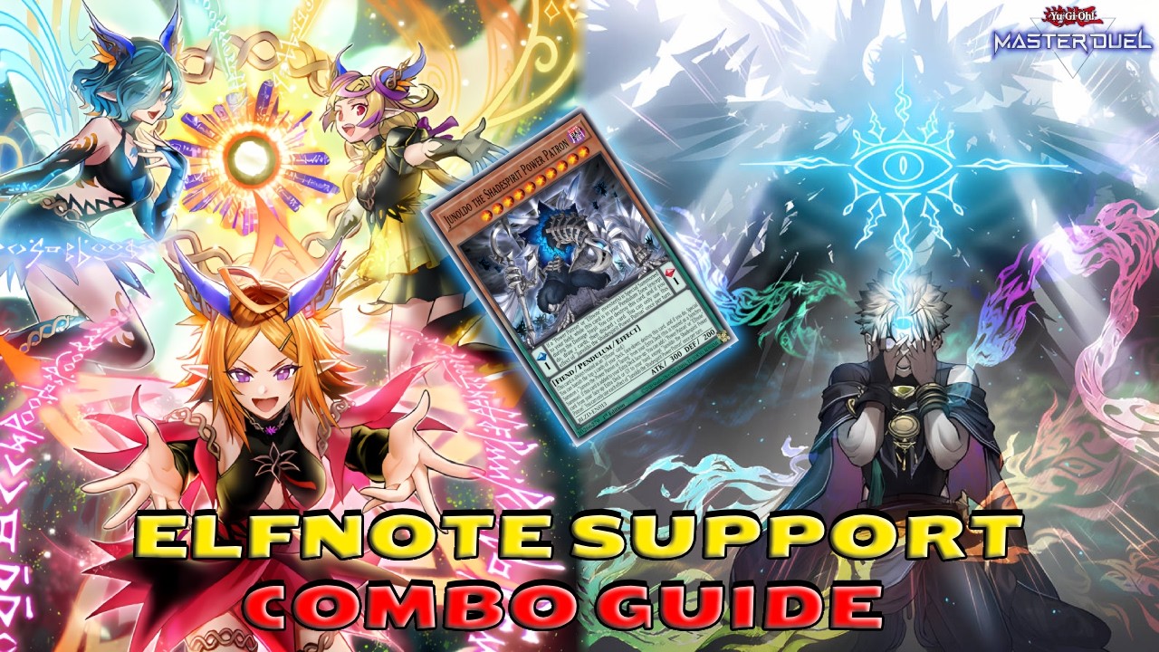 NEW ELFNOTE SUPPORT COMBO GUIDE | YUGIOH MASTER DUEL