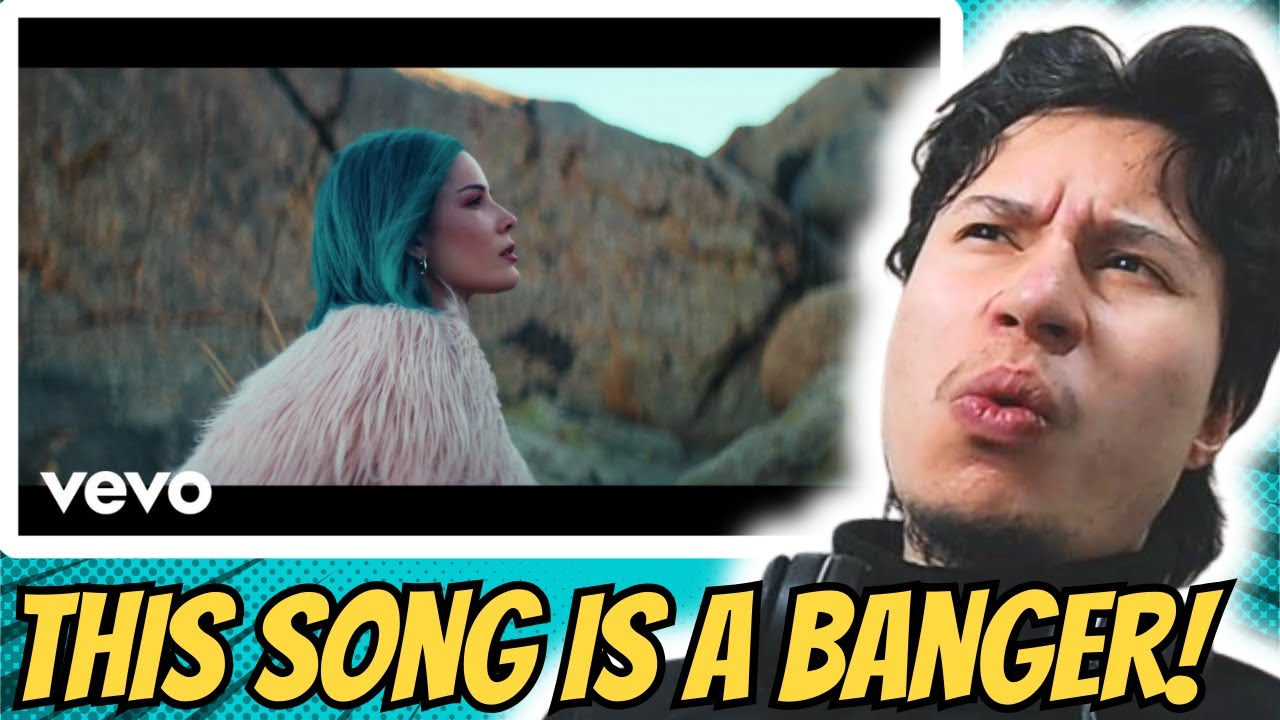 ARTIST REACTION | Halsey - Gasoline (Official Music Video)