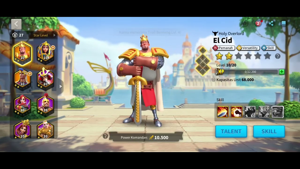 Awal masuk aliansi perkembangan wilayah#eiseofkingdoms#gameonline#multiplayer#kontenkreator #konten 