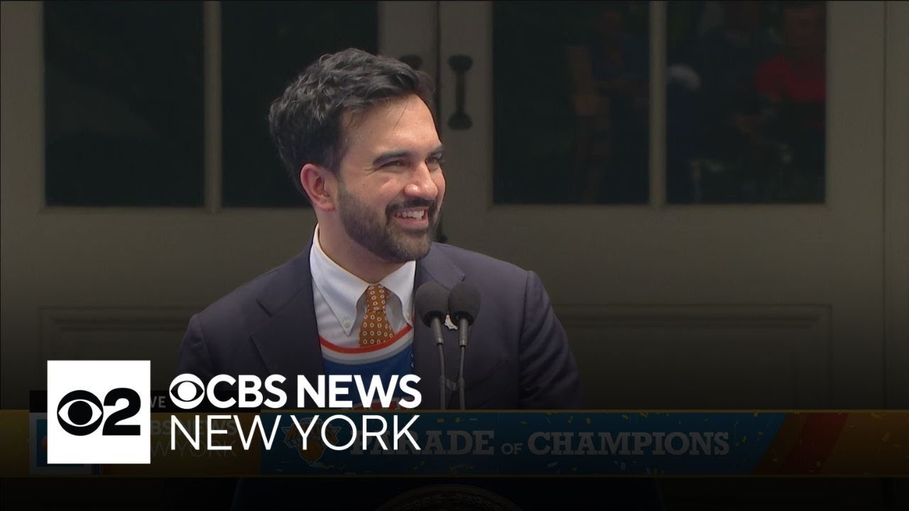 Watch Mayor Mamdani's full speech at the Knicks championship parade