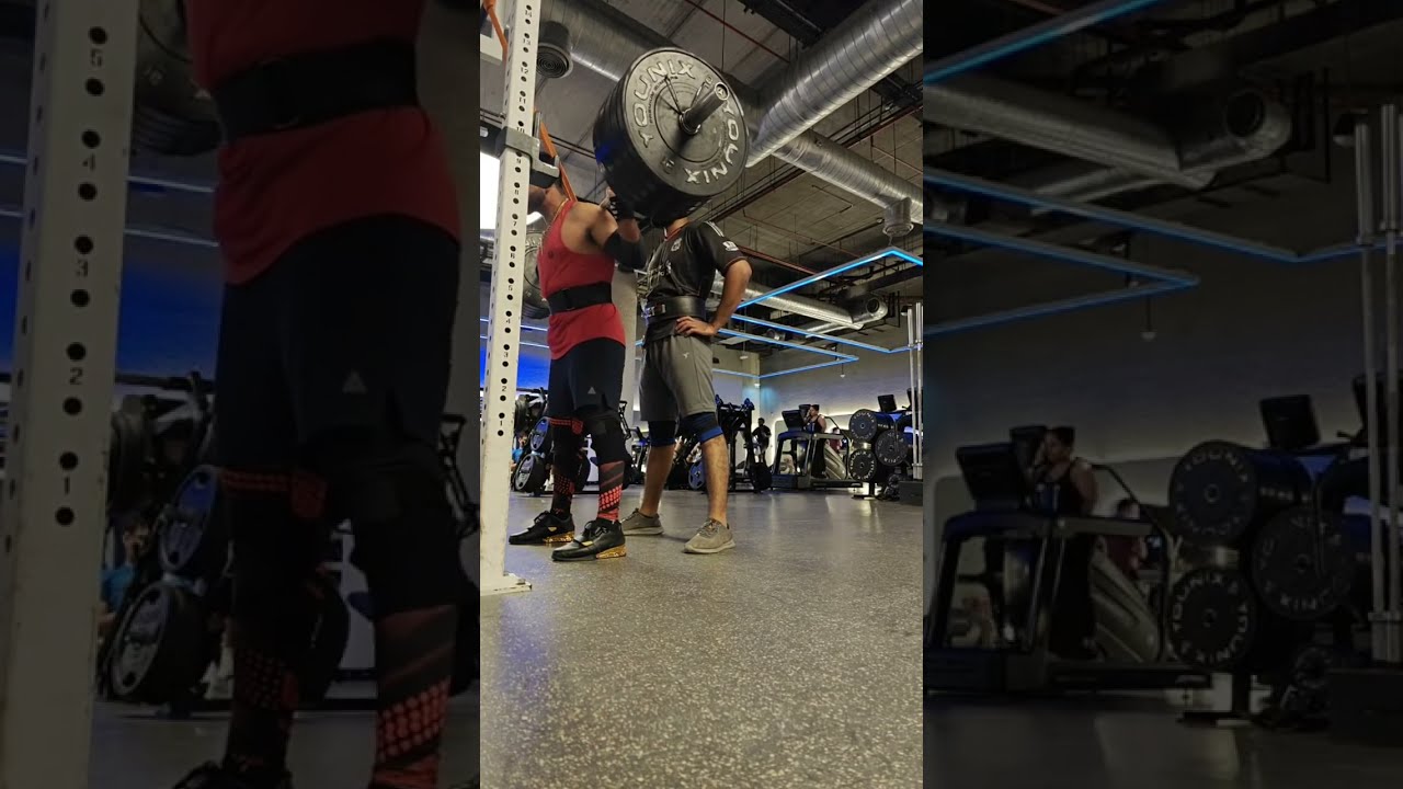 leg day last set squats live 
